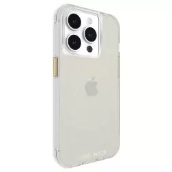 Case Mate skaidrus kristalų dėklas, šampano aukso spalva - iPhone 15 Pro