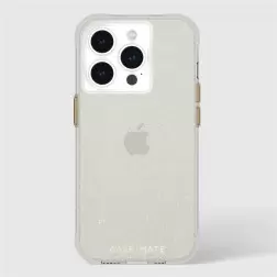 Case Mate skaidrus kristalų dėklas, šampano aukso spalva - iPhone 15 Pro