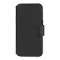 Decoded Leather Detachable Wallet, black - iPhone 15 Pro Max