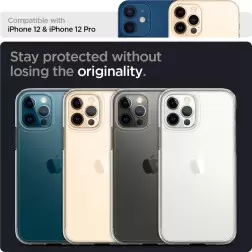 Spigen Ultra Hybrid, clear - iPhone 12/Pro