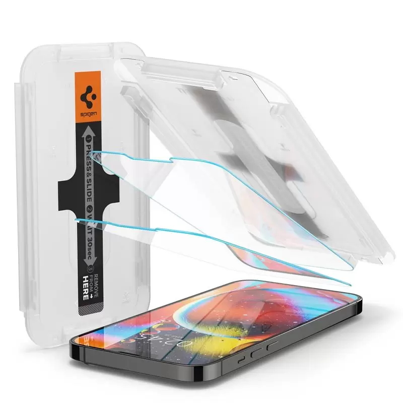 Spigen tR EZ Fit 2 Pack, transparency -Â iPhoneÂ 16e/14/13/13 Pro