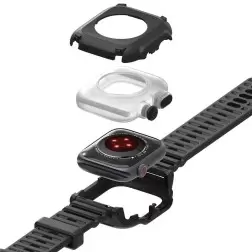 Catalyst Total Protection case, black - Apple Watch 9/8/7 45 mm