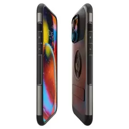 Spigen Plonas Armor MagSafe, šaunametalo spalva - iPhone 15 Pro
