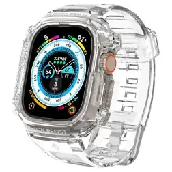 Spigen Rugged Armor Pro, kristalai aiškus - Apple Watch Ultra 2/Ultra 49mm