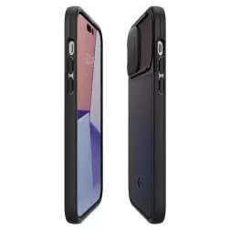 Spigen Optik Armor MagSafe, juoda - iPhone 14 Pro Max