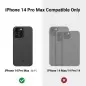 Pitaka MagEZ 3 1500D case, black/grey - iPhone 14 Pro Max