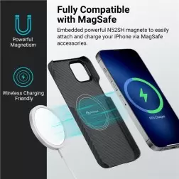 Pitaka MagEZ 3 1500D case, black/grey - iPhone 14