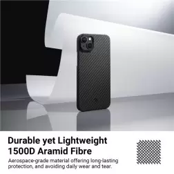 Pitaka MagEZ 3 1500D case, black/grey - iPhone 14