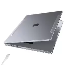 Spigen Thin Fit, clear - MacBook Pro 14" M3 2023 M4 2024/M2 2023/M1 2021