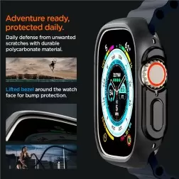 Spigen Thin Fit, black - Apple Watch Ultra 2/Ultra 49mm