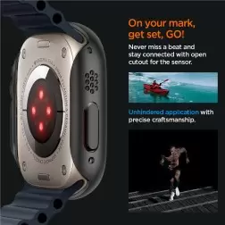 Spigen Thin Fit, black - Apple Watch Ultra 2/Ultra 49mm