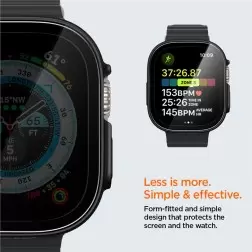 Spigen Thin Fit 360, black - Apple Watch Ultra 2/Ultra 49mm