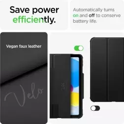 Spigen Rugged Armor Pro, black - iPad 10.9" 2022/11" 2025