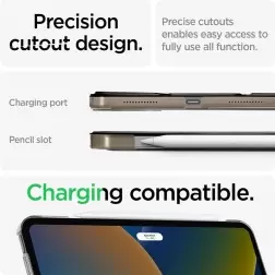 Spigen Smart Fold, black - iPad 10.9" 2022/11" 2025
