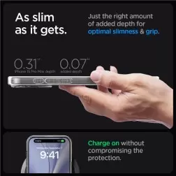 Spigen Ultra Hybrid MagSafe, nulis vienas balta - iPhone 15 Pro Max