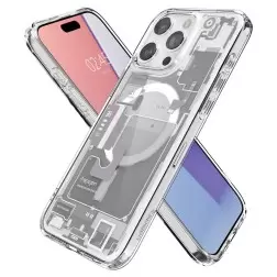Spigen Ultra Hybrid MagSafe, nulis vienas balta - iPhone 15 Pro Max