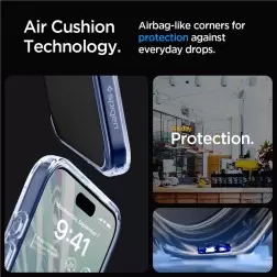 Spigen Ultra Hybrid, dangaus kristalas - iPhone 15 Pro Max