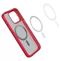 Spigen Ultra Hybrid MagSafe, šaltas gilus raudonas - iPhone 15 Pro
