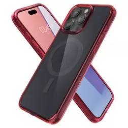 Spigen Ultra Hybrid MagSafe, šaltas gilus raudonas - iPhone 15 Pro