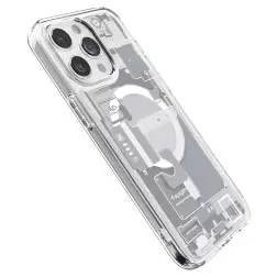 Spigen Ultra Hybrid MagSafe, zero one white - iPhone 15 Pro
