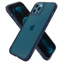 Spigen Ultra Hybrid, navy blue - iPhone 12/iPhone 12 Pro
