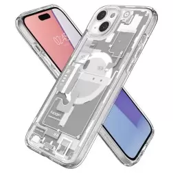 Spigen Ultra Hybrid MagSafe, nulis vienas baltas - iPhone 15