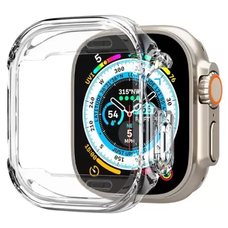 Spigen Ultra Hybrid, clear - Apple Watch Ultra 2/Ultra 49mm