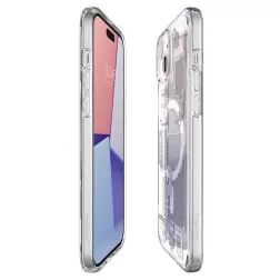Spigen Ultra Hybrid MagSafe, nulis vienas baltas - iPhone 15