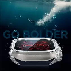 Spigen Ultra Hybrid, clear - Apple Watch Ultra 2/Ultra 49mm