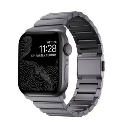 Nomad Aliuminio juosta, kosminė pilka - AW Ultra 2/1(49mm) 9/8/7 (45mm)/6/SE/5/4 (44mm)/3/2/1 (42mm)