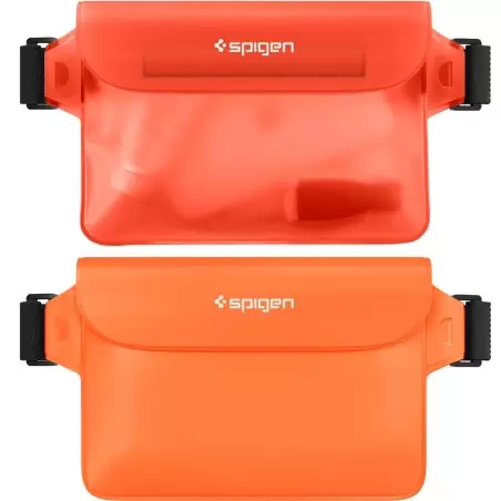 Spigen Aqua Shield WaterProof Waist Bag A620 2 Pack, sunset orange