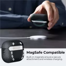 Pitaka MagEZ case, black/grey - Airpods Pro/Pro 2