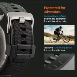 Spigen DuraPro Armor, black - Apple Watch 49mm/46mm/45mm/44mm/42mm
