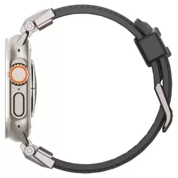 Spigen Dura Pro Armor juosta, juoda - Apple Watch 49mm/45mm/44mm/42mm