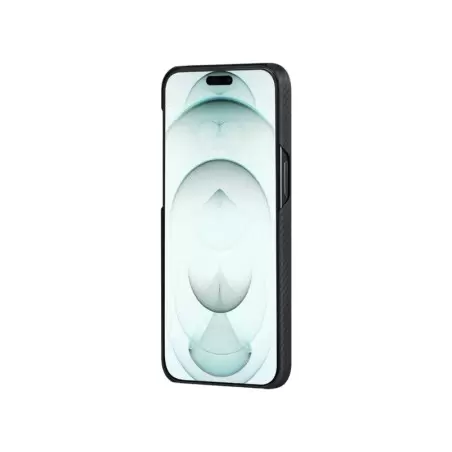 Pitaka MagEZ 4 600D case, black/grey twill - iPhone 15 Pro