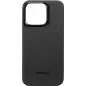Pitaka MagEZ 4 600D case, black/grey twill - iPhone 15 Pro Max