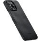 Pitaka MagEZ 4 1500D case, black/grey twill - iPhone 15 Pro Max