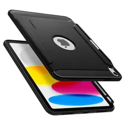 Spigen Rugged Armor, black - iPad 10.9" 2022/11" 2025