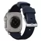 Nomad Rugged Strap, atlantic blue/silver - AW Ultra 2/1 49mm 9/8/7 45mm/6/SE/5/4 44mm/3/2/1 42mm