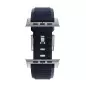 Nomad Rugged Strap, atlantic blue/silver - AW Ultra 2/1 49mm 9/8/7 45mm/6/SE/5/4 44mm/3/2/1 42mm