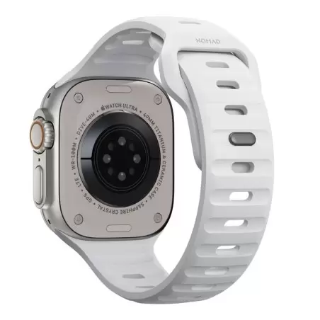 Nomad Sport Strap M/L, white - Apple Watch 49mm/46mm/45mm/44mm/42mm