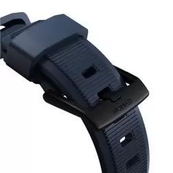 Nomad Stiprus dirželis, atlanto mėlynas/juodas - AW Ultra 2/1 49mm 9/8/7 45mm/6/SE/5/4 44mm/3/2/1 42mm