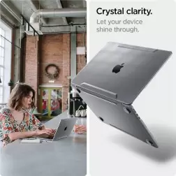 Spigen Thin Fit, crystal clear - Macbook Air 15" M4/M3/M2