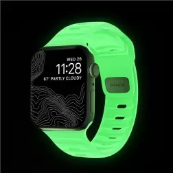 Nomad Sport Strap, Glow 2.0 - Apple Watch 42mm/41mm/40mm/38mm
