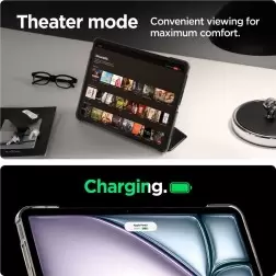 Spigen Smart Fold, black - iPad Air 13" 2024/2025