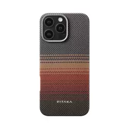 Pitaka Tactile Woven Case, Sunset - iPhone 16 Pro Max