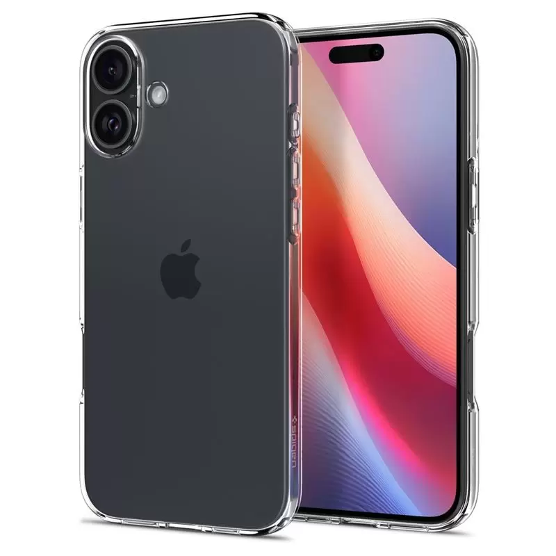 Spigen Crystal Flex, crystal clear - iPhone 16