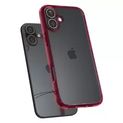 Spigen Ultra Hybrid, red crystal - iPhone 16