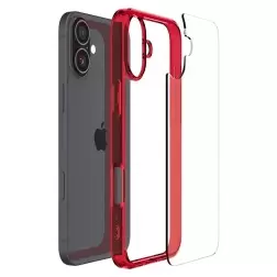 Spigen Ultra Hybrid, red crystal - iPhone 16