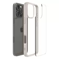 Spigen Ultra Hybrid, natural titanium - iPhone 16 Pro